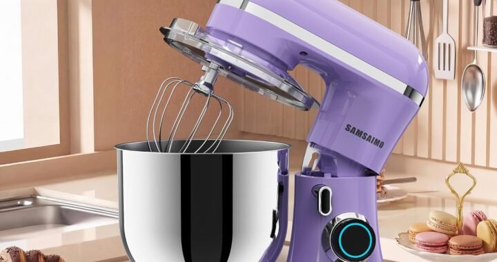 SAMSAIMO 3-in-1 Electric Stand Mixer Review: Versatile Mixing for Everyday Home Baking